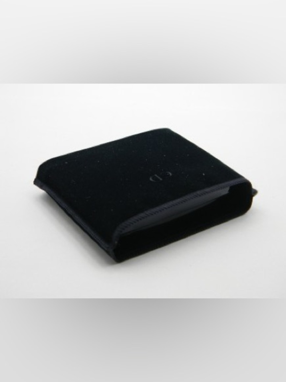 Christian Dior Cosmetics CD Velvet Makeup Compact Beauty Pouch Duster Bag